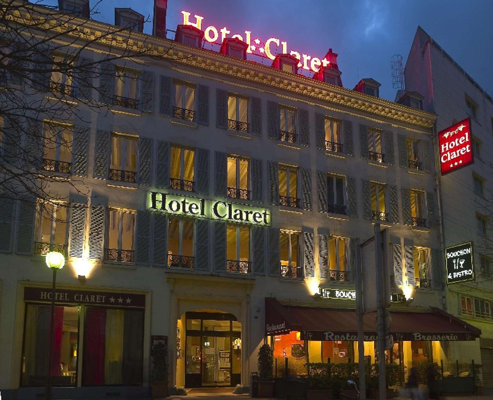 פריז Hotel Claret מראה חיצוני תמונה