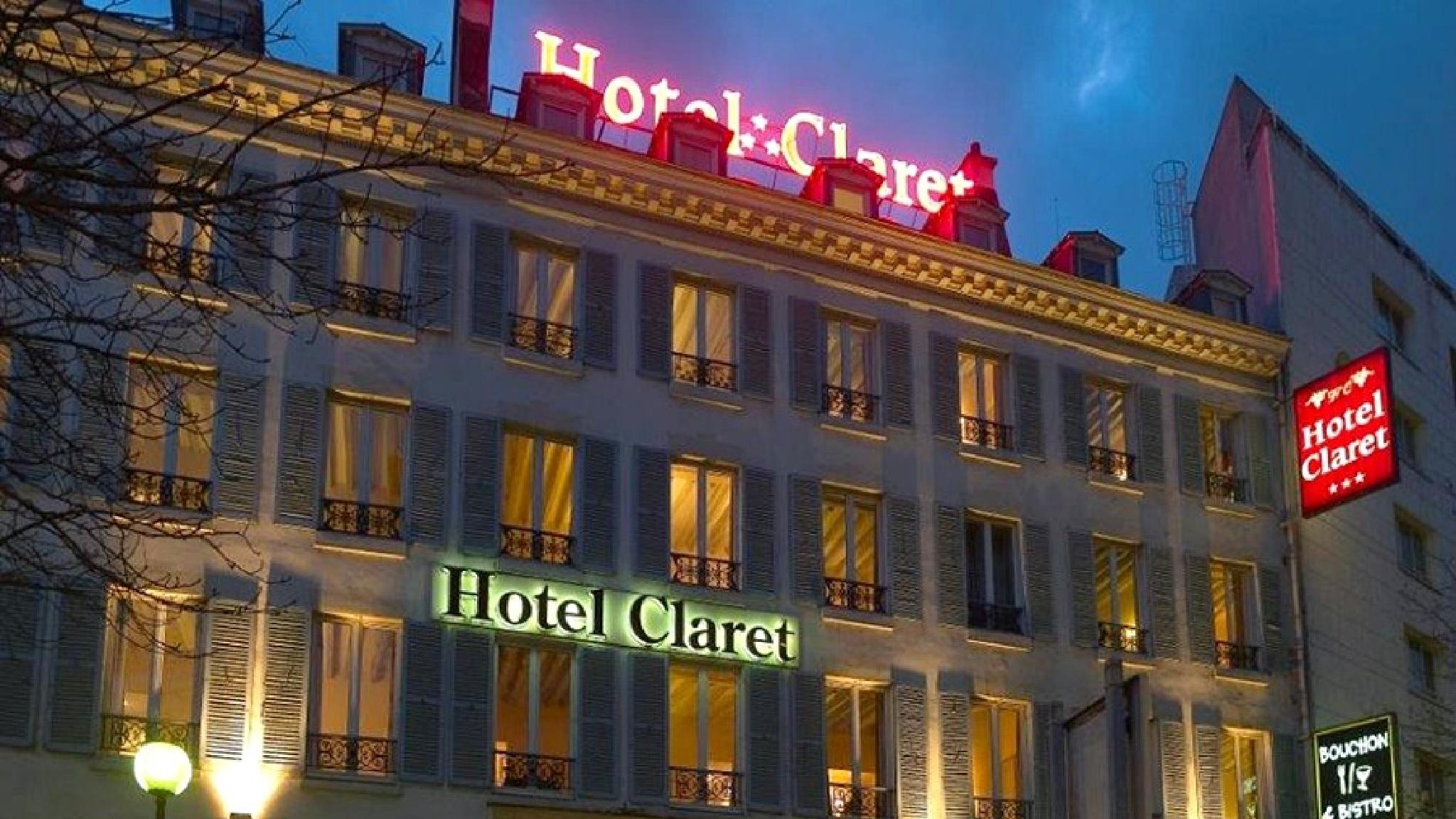 פריז Hotel Claret מראה חיצוני תמונה